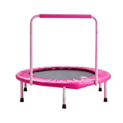 36" trampoline for kids foldable mini trampoline for toddlers indoor outdoor