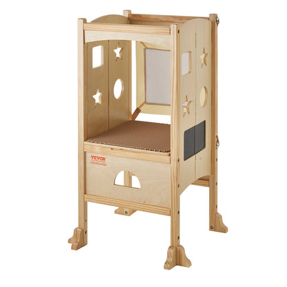 Foldable Tower Step Stool for Toddlers Children 3-Level Height 125 LBS Loading