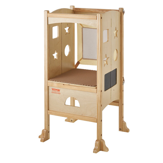 Foldable Tower Step Stool for Toddlers Children 3-Level Height 125 LBS Loading