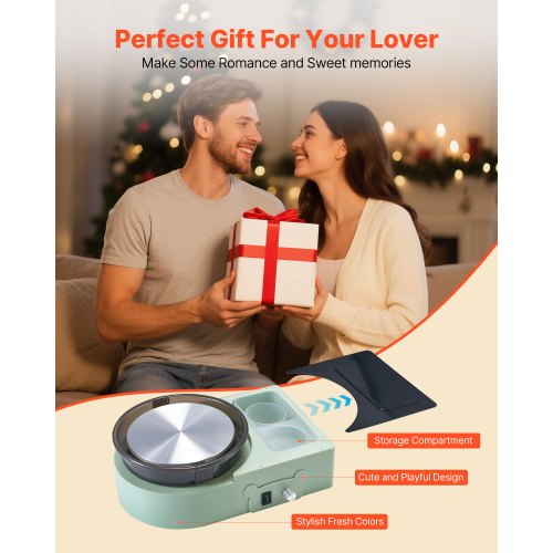 Mini Keramikhjul Elektrisk Lerhjul för Barn och Vuxna 158 mm Grön |  EU