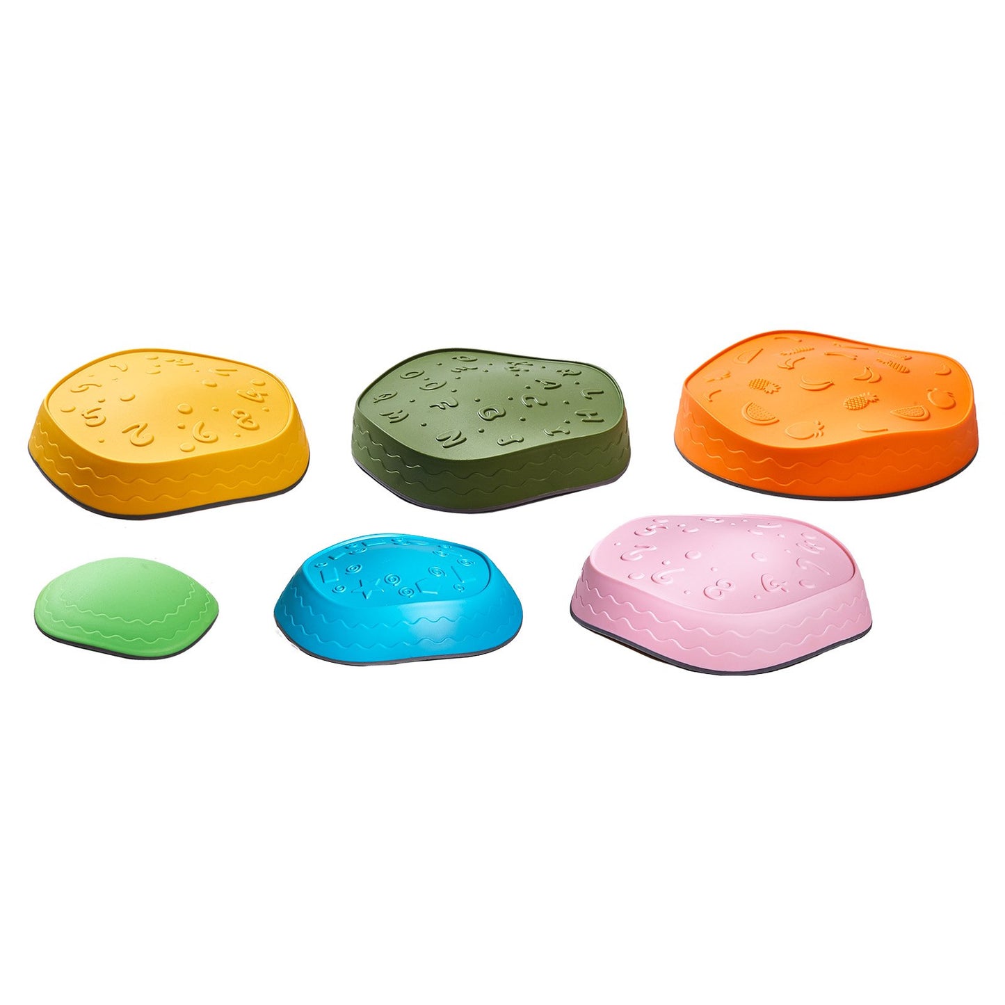 Kids Balance Stepping Stones Sensorisk hinderbana 6 ST Utomhus inomhus