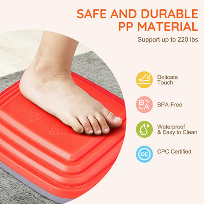 Kids Balance Stepping Stones Sensorisk hinderbana 10 ST Utomhus inomhus