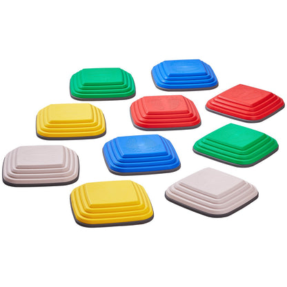 Kids Balance Stepping Stones Sensorisk hinderbana 10 ST Utomhus inomhus