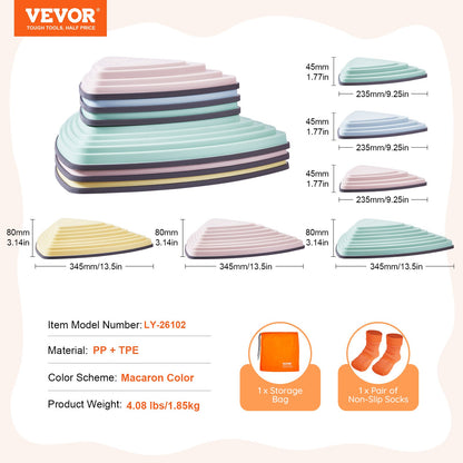 Kinder Balance Trittsteine Sensorischen Hindernisparcours 6 PCS Outdoor Indoor