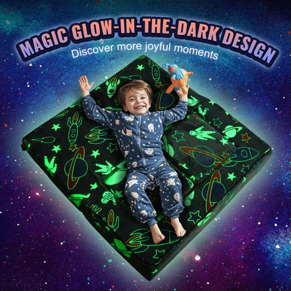 Modular Kids Play Couch 4st DIY Glow in the Dark Toddler Stol Grå