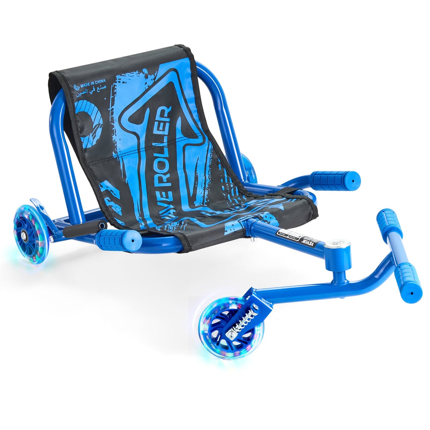Ride on Scooter Powered by Zig-Zag Motion Drift Cart for Kids Ages 4+