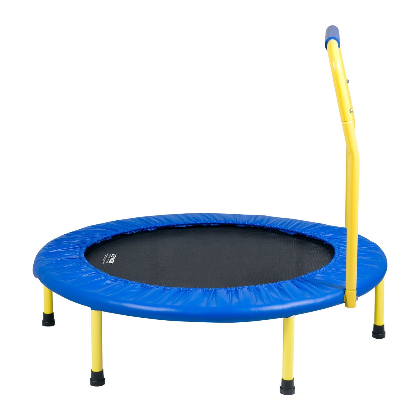 3FT Trampoline for Kids, 36" Indoor/Outdoor Trampoline for Toddlers, Foldable Mini Trampoline with Foam Handle, Birthday Gift for Leisure Trampoline for 3+ Years Old Kids