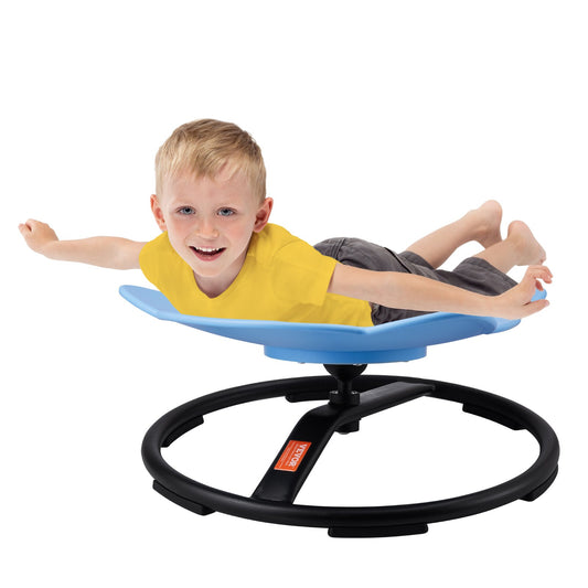 Elephant Kids Spinning Chair 220 lbs Sensory Swivel Chair Seat Blå