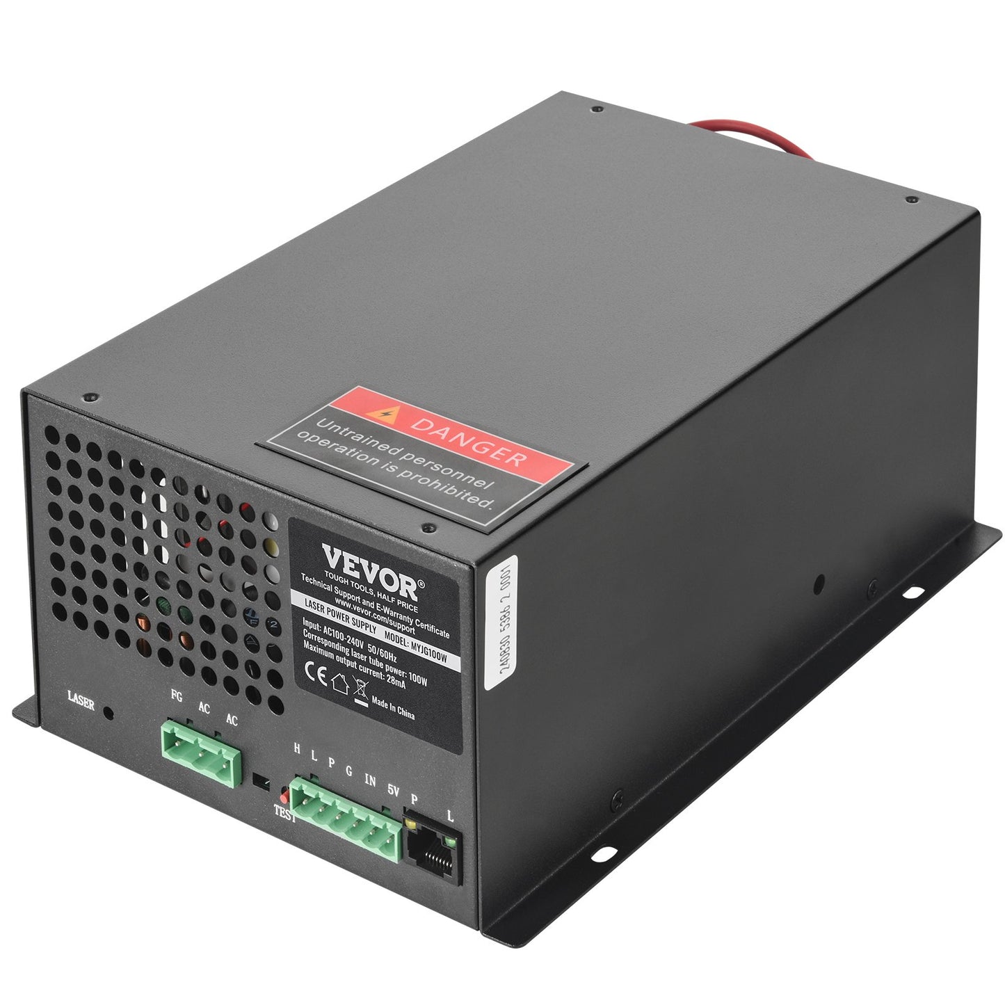 CO2 Laser Power Supply for 100W Laser Tube Laser Engravers and Cutters