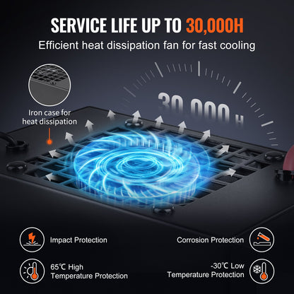 CO2 laser power supply for 60W laser tube, constant current protection, open circuit protection, fast heat dissipation, compatible with laser engravers and cutters of multiple brands