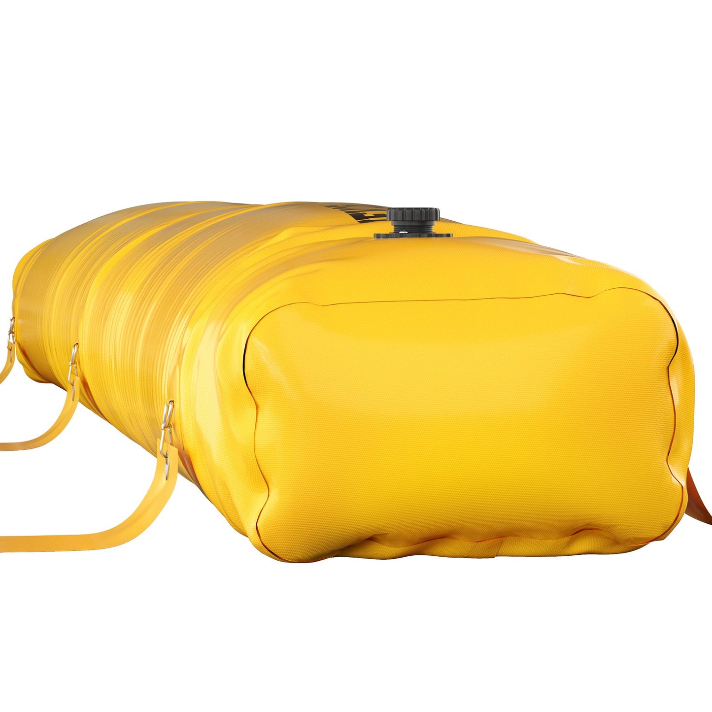 Hochwasserbarriere, 12 Fuß Länge x 12 Zoll Höhe, Sandsack-Alternative, Wasserbarriere gegen Überschwemmungen mit hervorragender wasserdichter Wirkung, wiederverwendbare PVC-Wasserabflussrohre, Hochwasserbarrieren für Haus, Tür, Garage