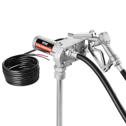 Bränsleöverföringspump 12V 15 GPM 1/5 HK dieselpump med automatiskt bränslemunstycke