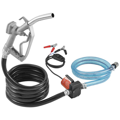 Kraftstoffförderpumpe, 12 V, 5 GPM, 1/7 PS, Dieselpumpe mit automatischer Kraftstoffdüse