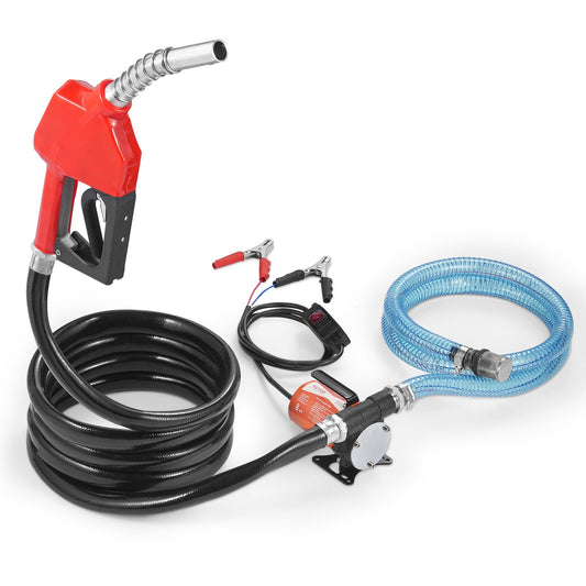 Kraftstoffförderpumpe, 12 V, 8 GPM, 1/5 PS, Dieselpumpe mit automatischer Kraftstoffdüse
