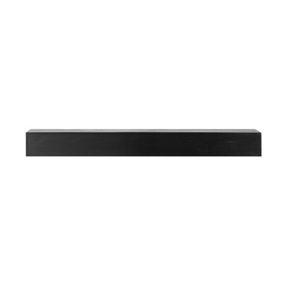 Kamin Mantel Trähylla Flytande Rustik Kamin Mantel 48" Espresso