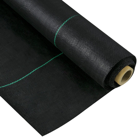 3FTx50FT Premium ogrässkyddstyg Heavy Duty 5OZ, vävt ogräsbekämpningstyg, hög permeabilitet bra för rabatt, geotextiltyg för underlag, markskydd av polyeten