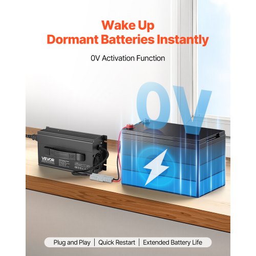 36V 18A litiumbatteriladdare 43.8V AC-DC LiFePO4 smart laddare för husbil
