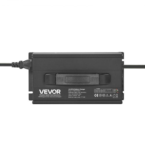 36V 18A litiumbatteriladdare 43.8V AC-DC LiFePO4 smart laddare för husbil