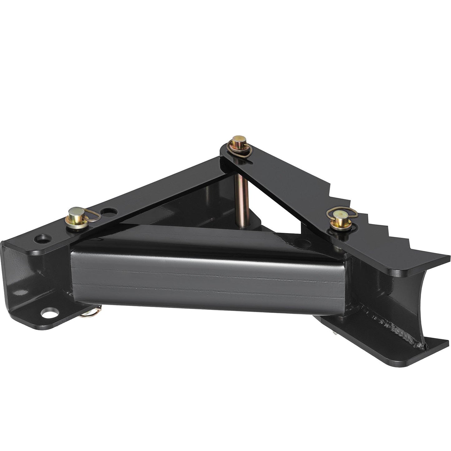 18\" Backhoe Bucket Thumb, 1/2\" Tooth Thickness Heavy Duty Excavator Thumb, Black Steel Welded Thumb Attachment with 12mm Bolt-On Design Adjustable Mechanical Thumb for Excavator/Backhoe