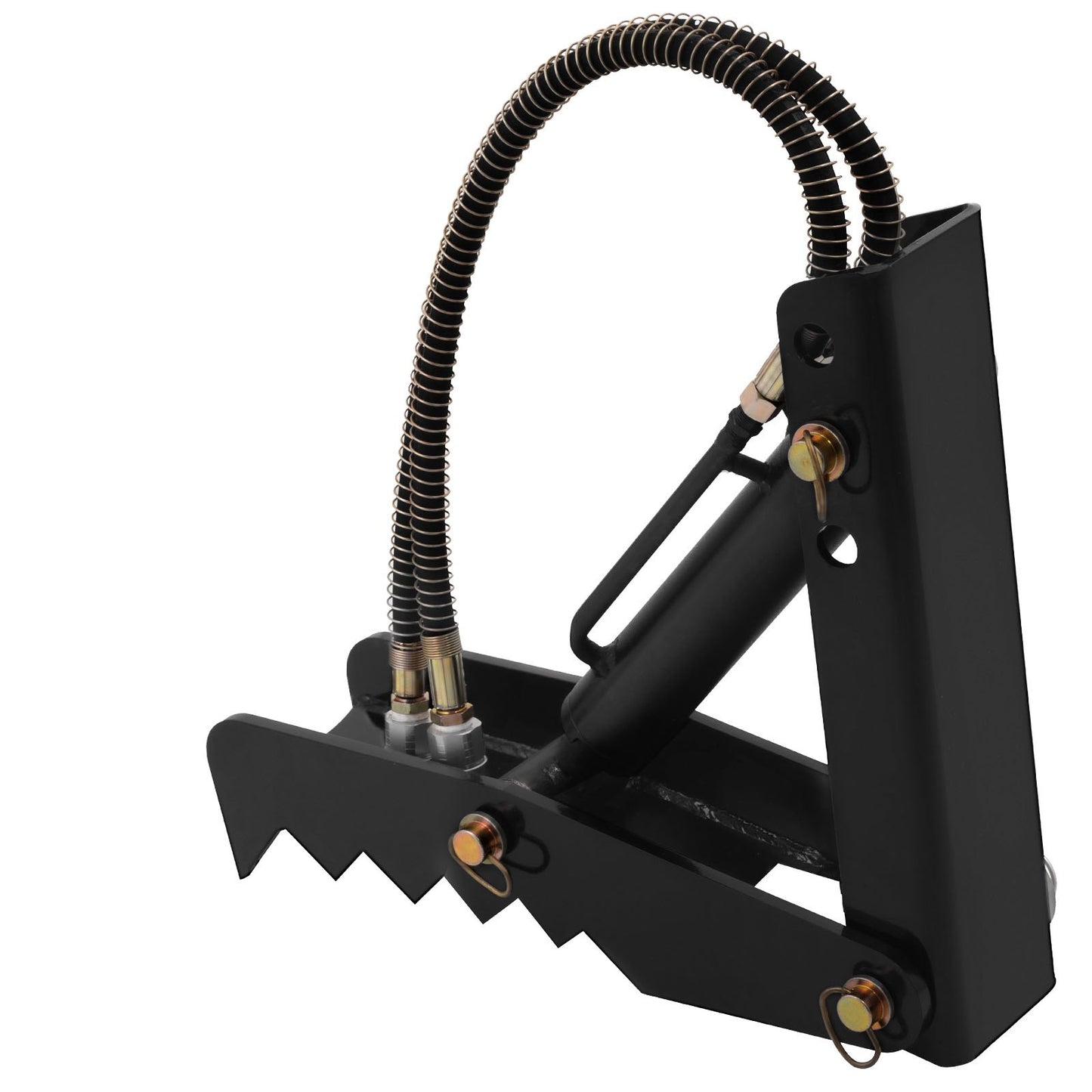 Hydraulic Excavator Thumb, 18 Inch 1/2" Thickness Heavy Duty Excavator Thumb, Black Steel Welding on Thumb Attachment with Hydraulic Cylinder, Mechanical Hydraulic Thumb for Excavator/Backhoe