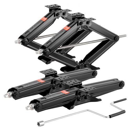 Saxdomkrafter för husbilar 6500lbs 23,4 tum Stabilisator för husbilar Nivellerande Saxdomkrafter 4-set |  EU