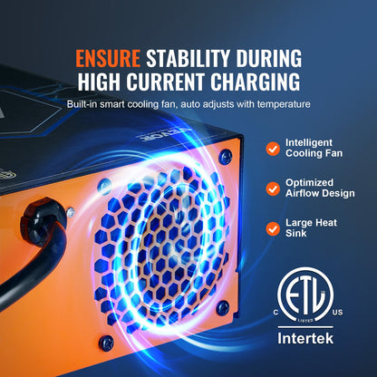 RV Converter 45 Amp 110V AC to 12V DC RV Power Converter Battery Charger