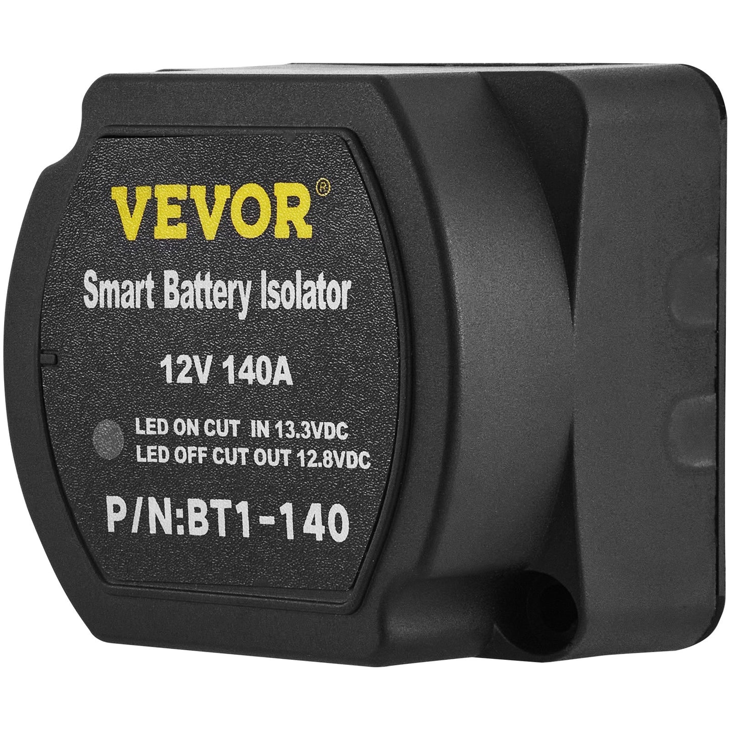 Split Charge Relay Kit, 6mtr 12V, Automatisk Dual Battery Isolator Kit med 140AMP Voltage Sense Relay VSR, kompatibel med RV Marine Car Vehicle Lastbil Husvagn Husvagn Yacht ATV UTV Båtar Verkstad