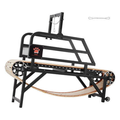 Dog treadmill for medium dogs up to 220 lbs indoor running machine for pets