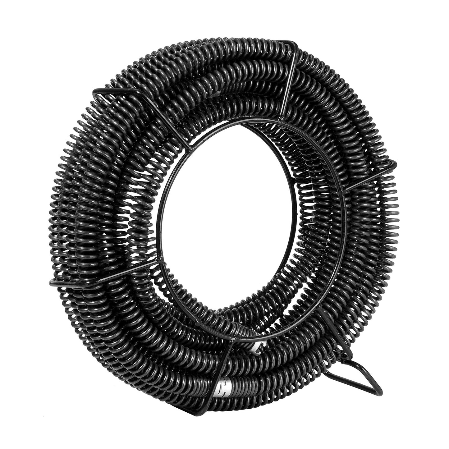 Sectional Drain Cleaning Cable 45FTx7/8In &amp; 6 Cutters for 0.8"-5.9" Pipe