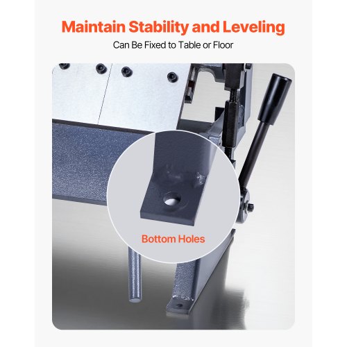 Plåtbroms 12 tum/305 mm Bockningsbredd Låd- och pannbroms 0–135° 20 Ga Plåtbockningsbroms 5 fingrar |  EU