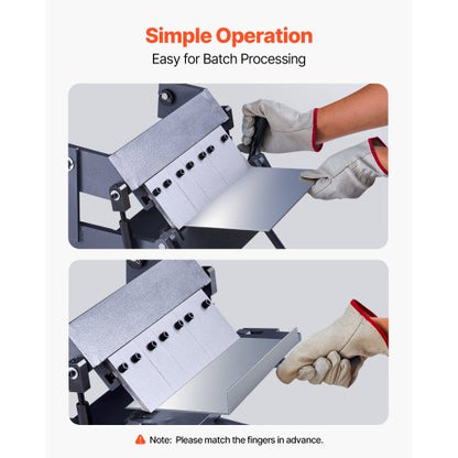 Plåtbroms 12 tum/305 mm Bockningsbredd Låd- och pannbroms 0–135° 20 Ga Plåtbockningsbroms 5 fingrar |  EU