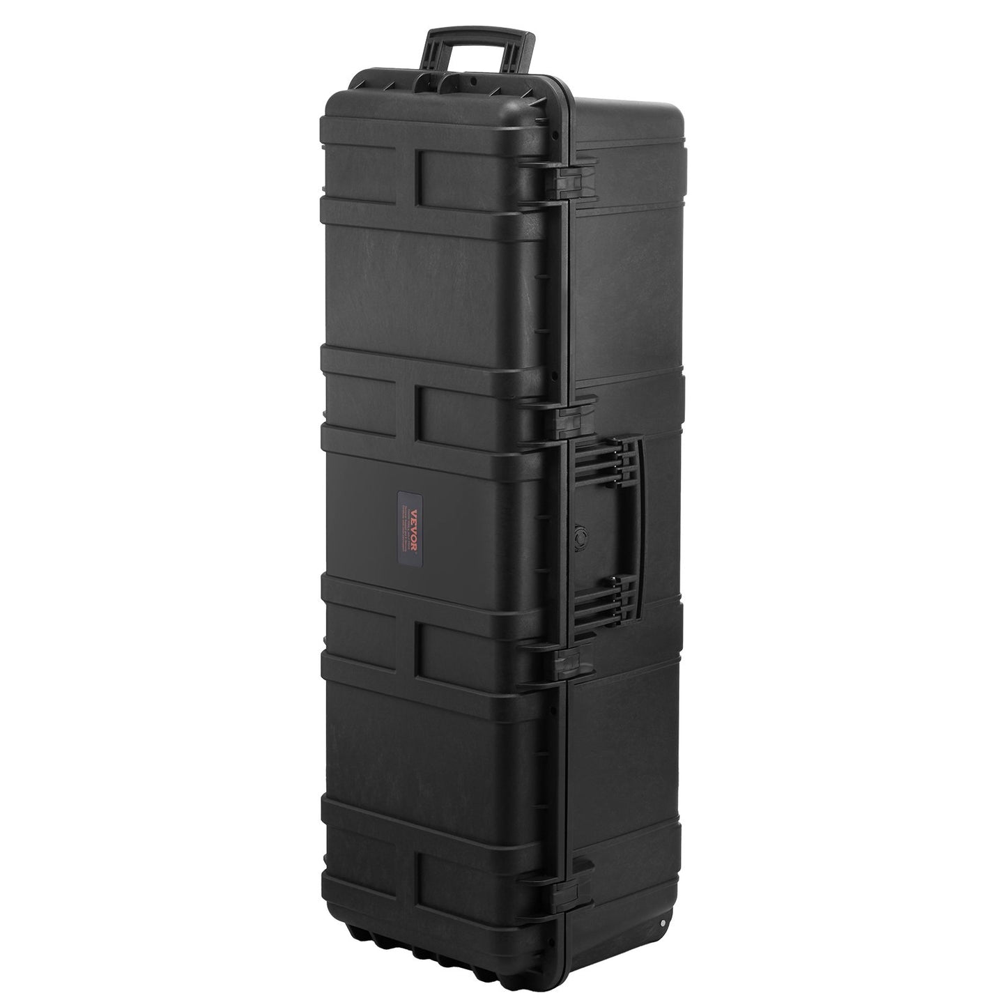 5.5 Cu.ft Weatherproof Hard Case with 3 Handles, Large Capacity, Black
