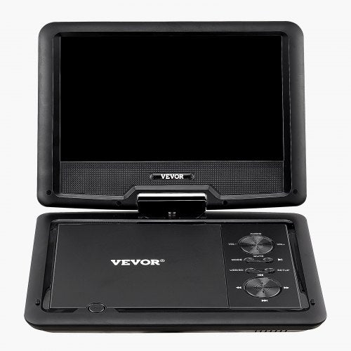 Tragbarer DVD-Player, 256 mm HD-Schwenkbildschirm, 4 Stunden Akkulaufzeit