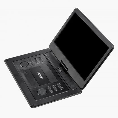 Bärbar DVD-spelare 396 mm HD Vridbar Skärm 4,5-5 Timmars Batteritid
