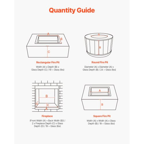 4.5 kg fire glass 2.5 cm fire glass stones for fireplace, Caribbean blue | EU