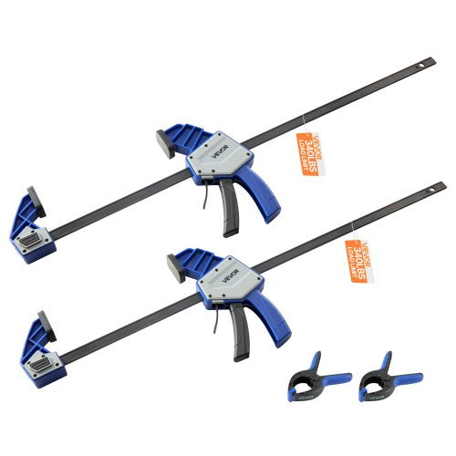 Träklämmor 2-pack 60,96 cm Enhandsklämma/Spridare 154 kg