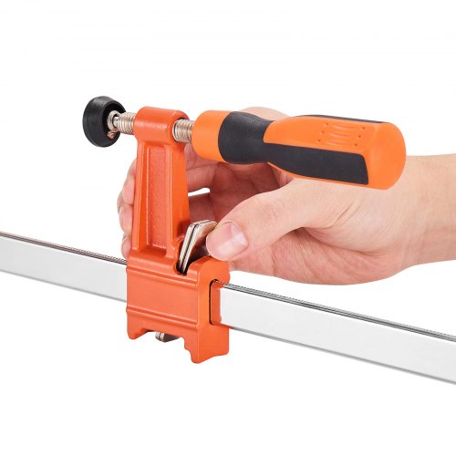 Träklämmor 2-pack 61 cm öppningsbar låsbar F-klämma gjutjärn