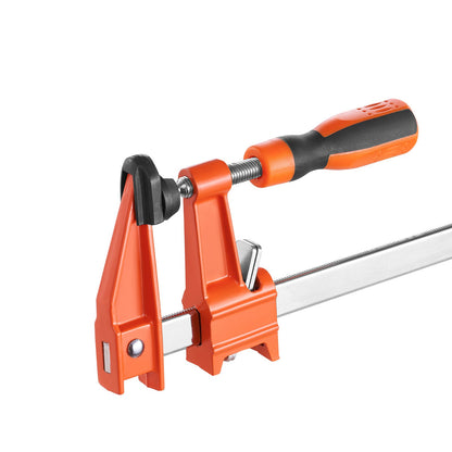 Stångklämmor för träbearbetning, 2-pack 36" klämma/spridare, snabbbytesklämma F-klämma med 600 lbs belastningsgräns, 2,5" halsdjup, gjutjärn och kolstål, träklämmor för träbearbetning av metallbearbetning