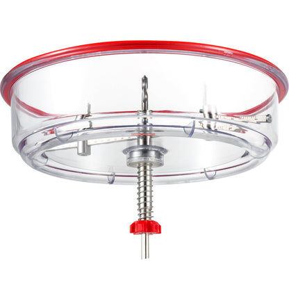 Verstellbarer Lochsägen-Fräsersatz, 1-5/8" bis 11-13/16" (40-300 mm), Einbaulochsäge mit PC-Staubschutzhülle, zwei auswechselbaren Zentrierbohrern, für Einbauleuchten, Deckenlautsprecher, Lüftungslöcher
