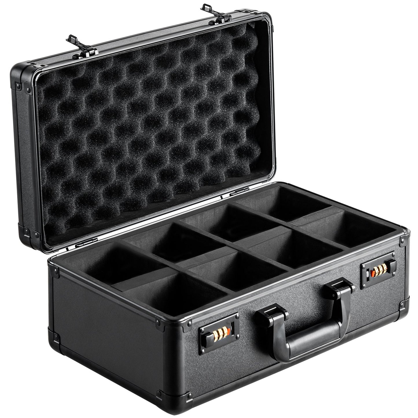 108 PSA Graded Card Storage Box 4 Compartments Sports Card Holder Case Coded Lock