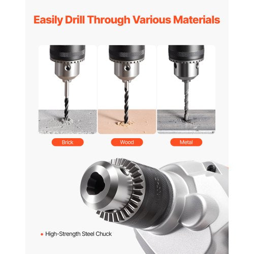 Borrmixer 1100W 0-850 RPM Sladdansluten elektrisk borrmixerset Blandningsborrar |  EU