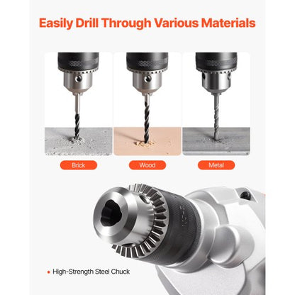 Borrblandare 1200W 0-750 RPM Sladdansluten elektrisk borrblandare Set Lerablandare Borrar |  EU