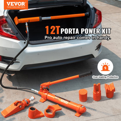 12 ton hydraulisk domkraft luftpump lyft ram kroppsram Porta Power Repair Kit