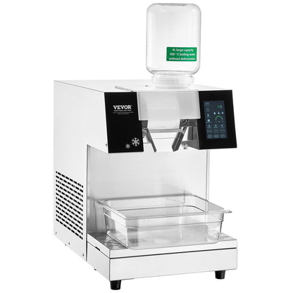Commercial Snowflake Ice Cream Machine 507LBS/24H Stainless Steel For Ice Cream