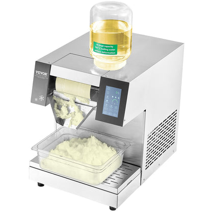 Commercial Snowflake Ice Cream Machine 573LBS/24H Stainless Steel For Ice Cream