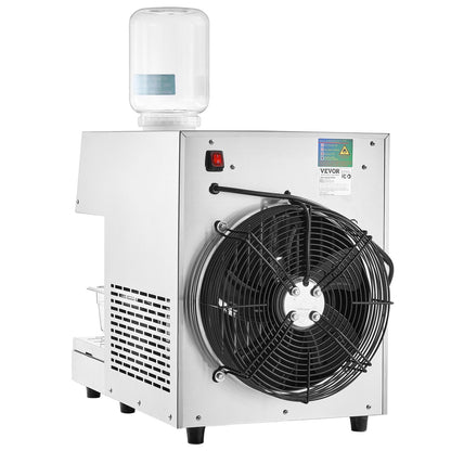 Commercial Snowflake Ice Cream Machine 573LBS/24H Stainless Steel For Ice Cream