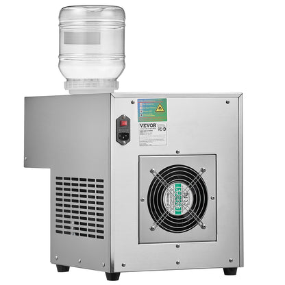 Commercial Snowflake Ice Cream Machine 176LBS/24H Stainless Steel For Ice Cream