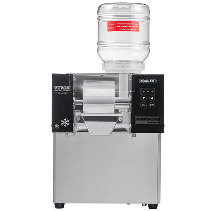 Commercial Snowflake Ice Cream Machine 176LBS/24H Stainless Steel For Ice Cream