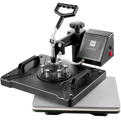 Wärmepresse 6-in-1-Wärmepresse 38 x 30 cm T-Shirt-Presse Tassendruckmaschine Multifunktionale Wärmeübertragungsmaschine für T-Shirt-Becher-Hutplatten-Sublimationsdruck