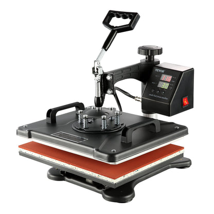 Wärmepresse, 8-in-1-Wärmepresse, 38 x 30 cm, T-Shirt-Presse, Tassendruckmaschine, multifunktionale Wärmeübertragungsmaschine für T-Shirt, Tassen, Hüte, Platten, Sublimationsdruck